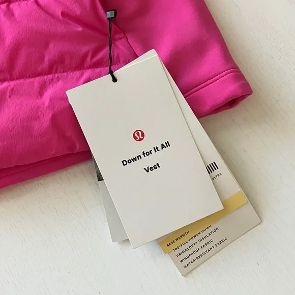 Lululemon Down For It All Vest (Size 8) NWT - Picture 9 of 14
